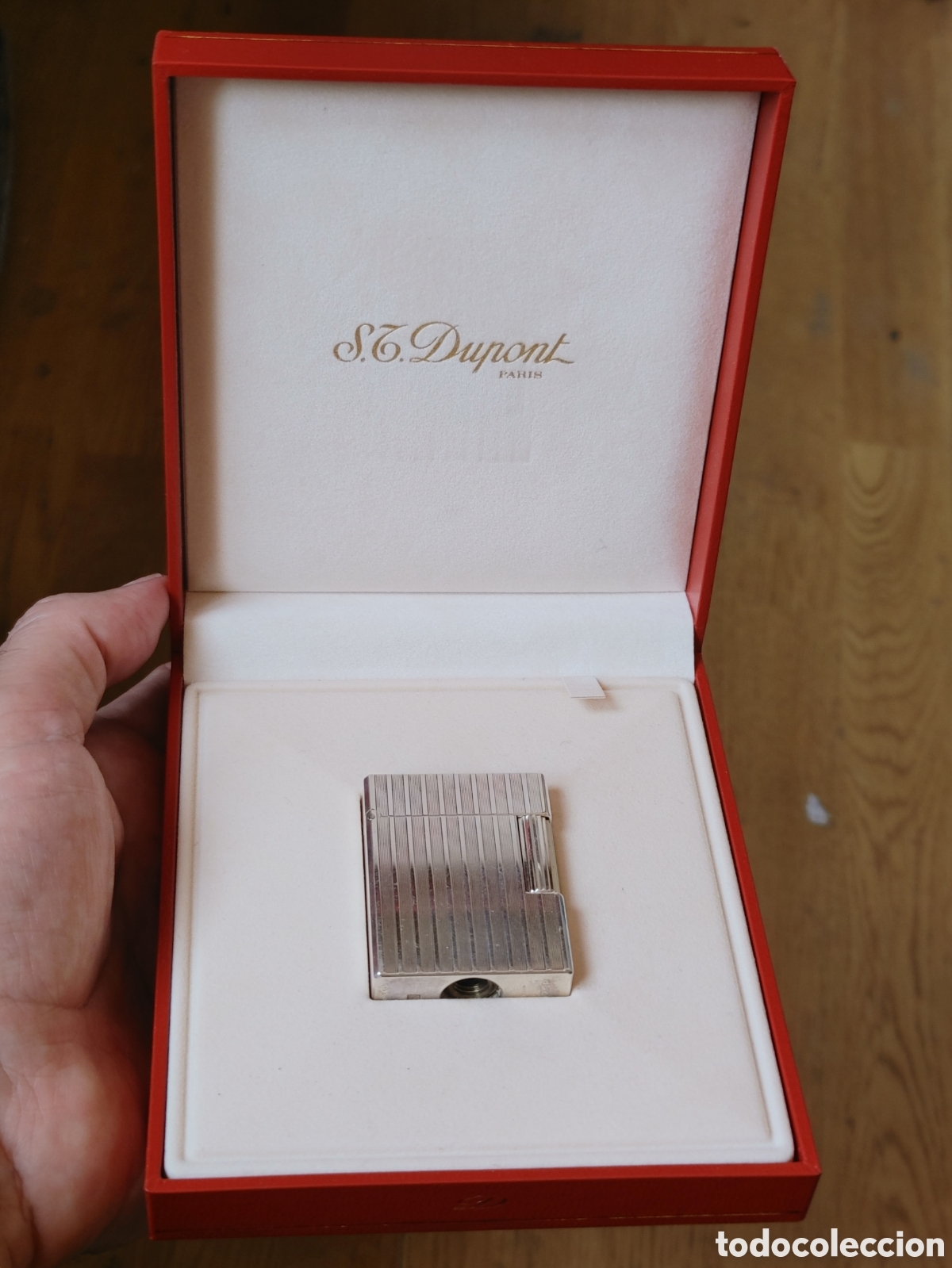 Joyeria: Encendedor Dupont en plata. - Foto 2