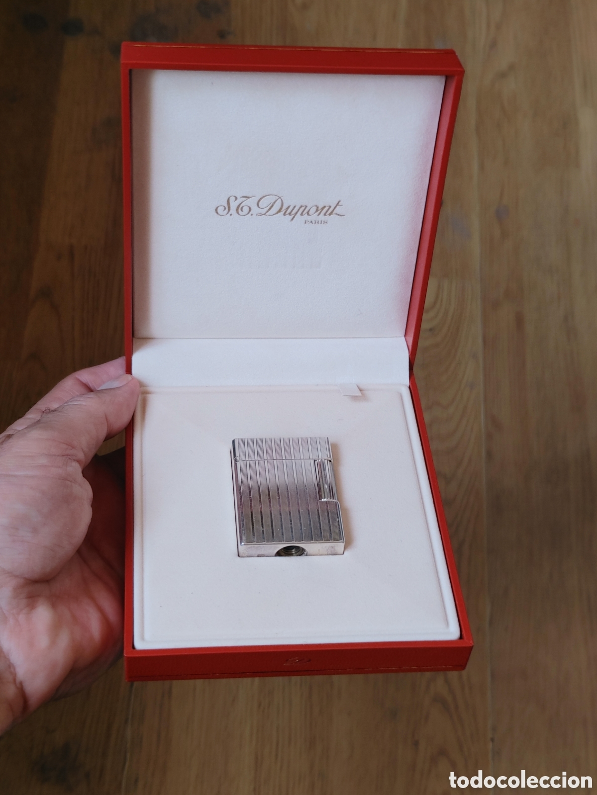 Joyeria: Encendedor Dupont en plata. - Foto 1