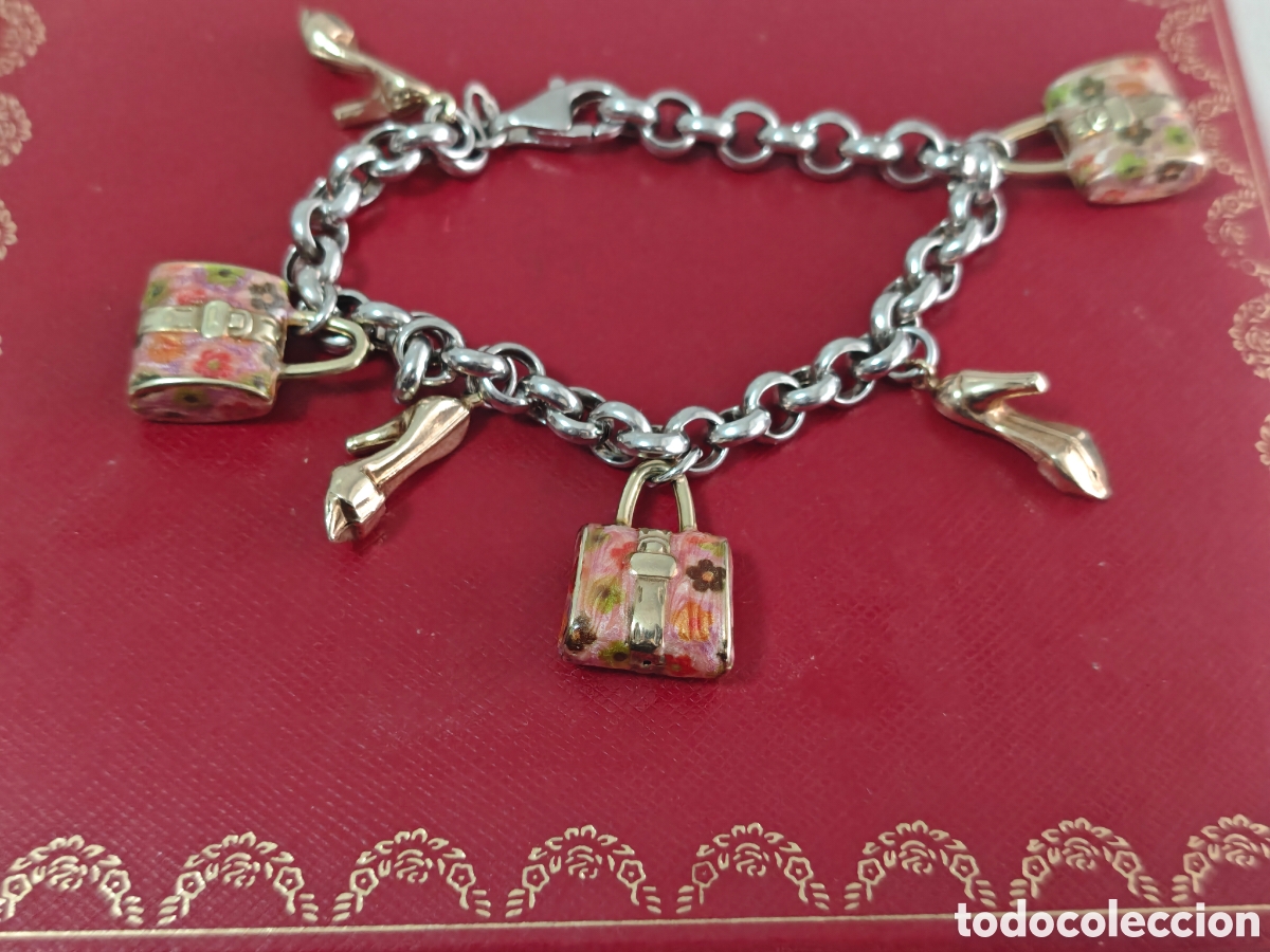 Joyeria: Pulsera en plata de ley con abalorios - Foto 3