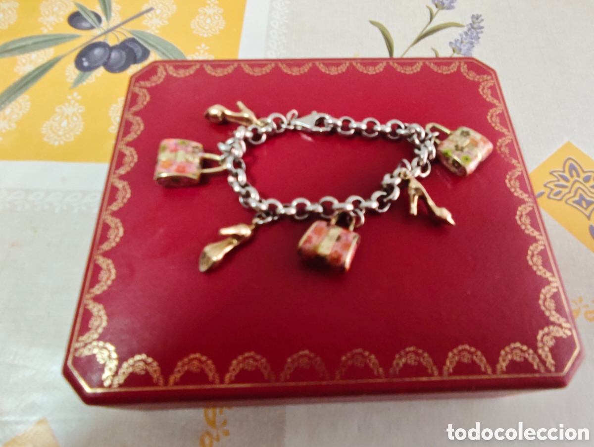 Joyeria: Pulsera en plata de ley con abalorios - Foto 4