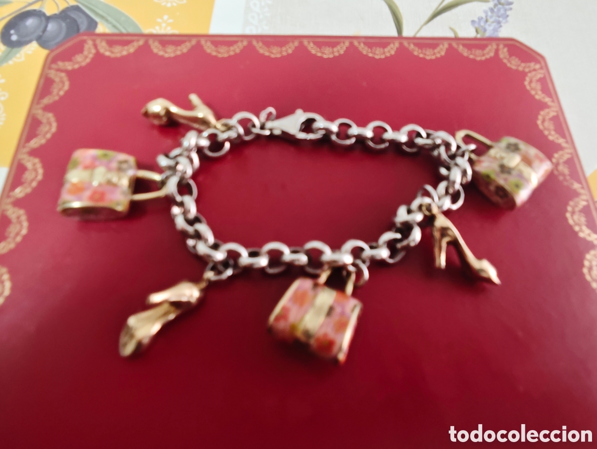 Joyeria: Pulsera en plata de ley con abalorios - Foto 5