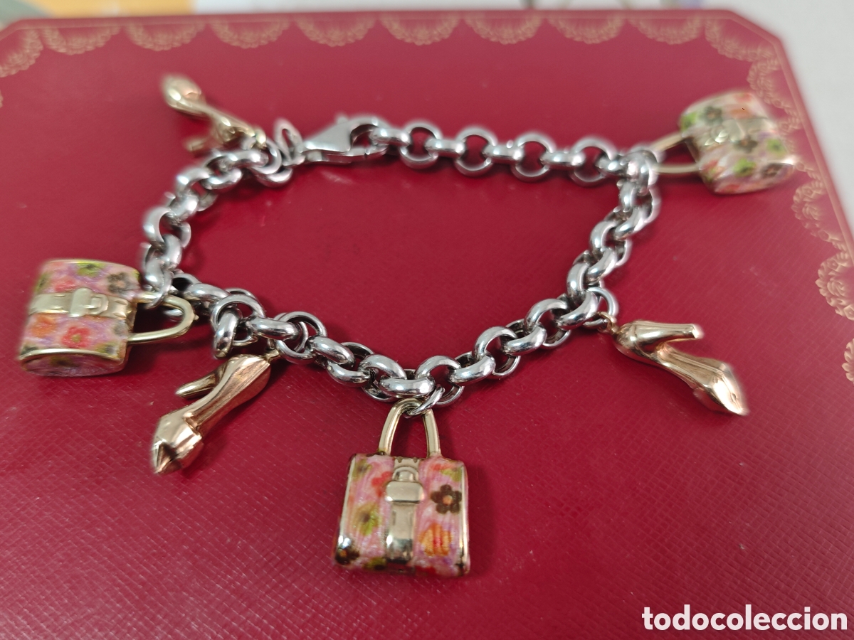 Joyeria: Pulsera en plata de ley con abalorios - Foto 6