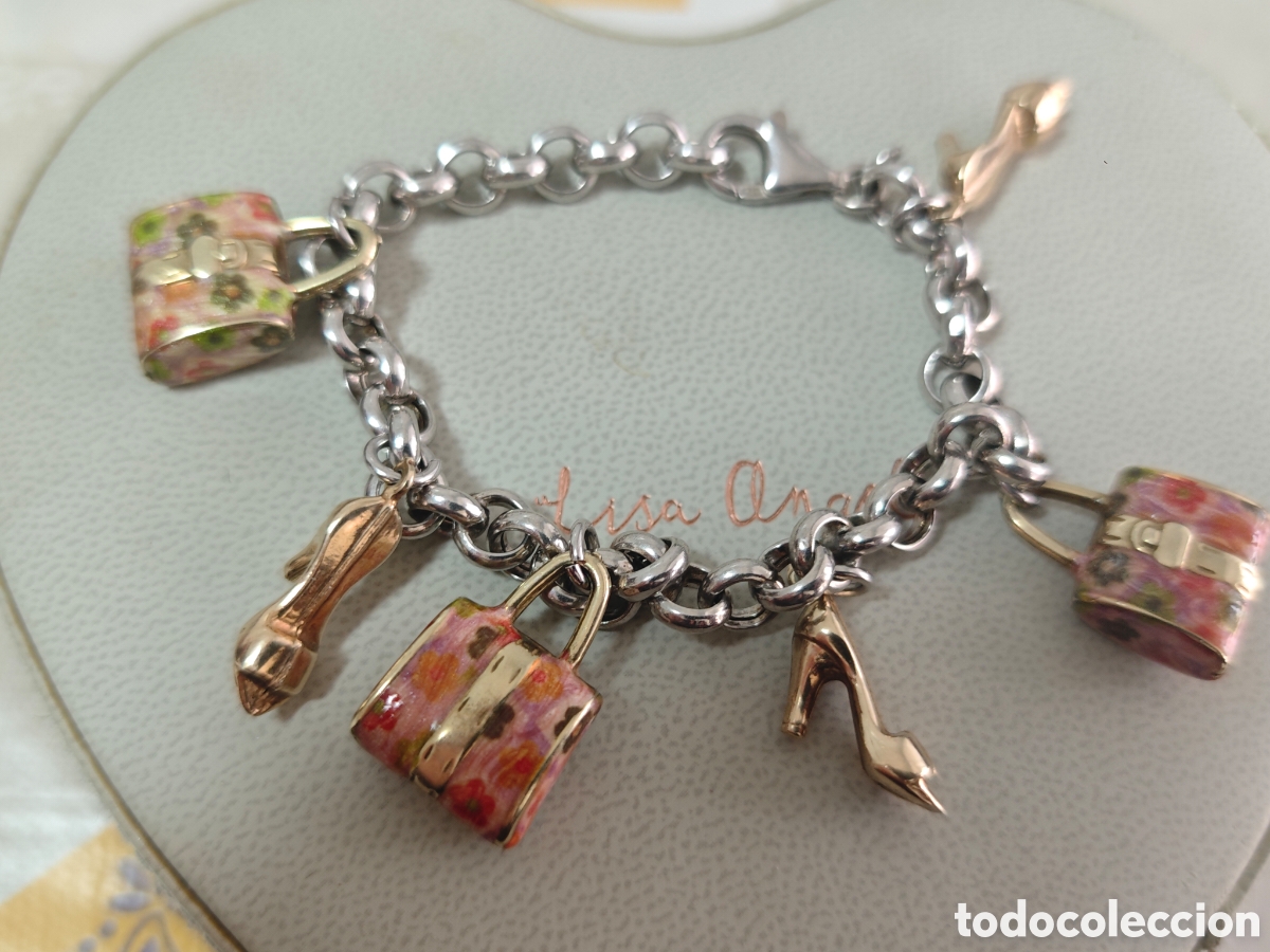 Joyeria: Pulsera en plata de ley con abalorios - Foto 8