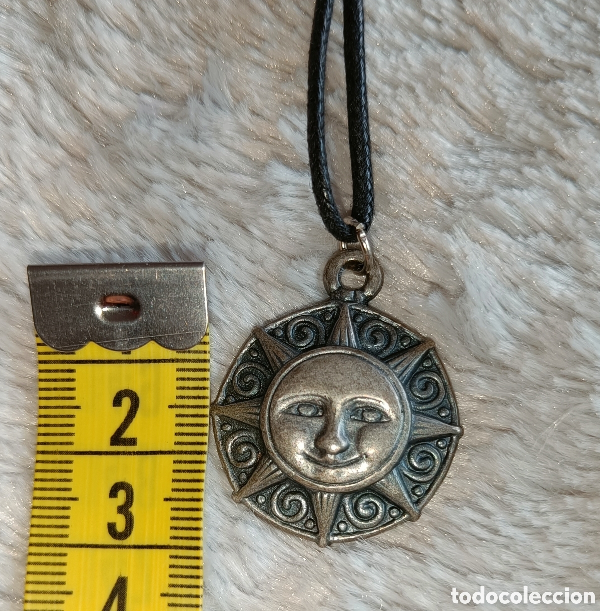 Joyeria: Collar colgante sol sonriente - Foto 3