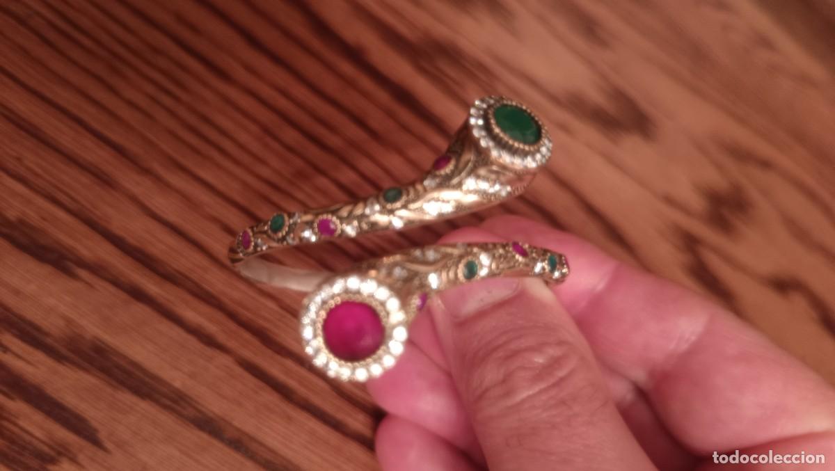 Joyeria: Pulsera plata y esmeraldas - Foto 10
