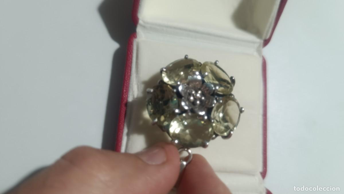 Joyeria: Colgante de plata y citrinos - Foto 5