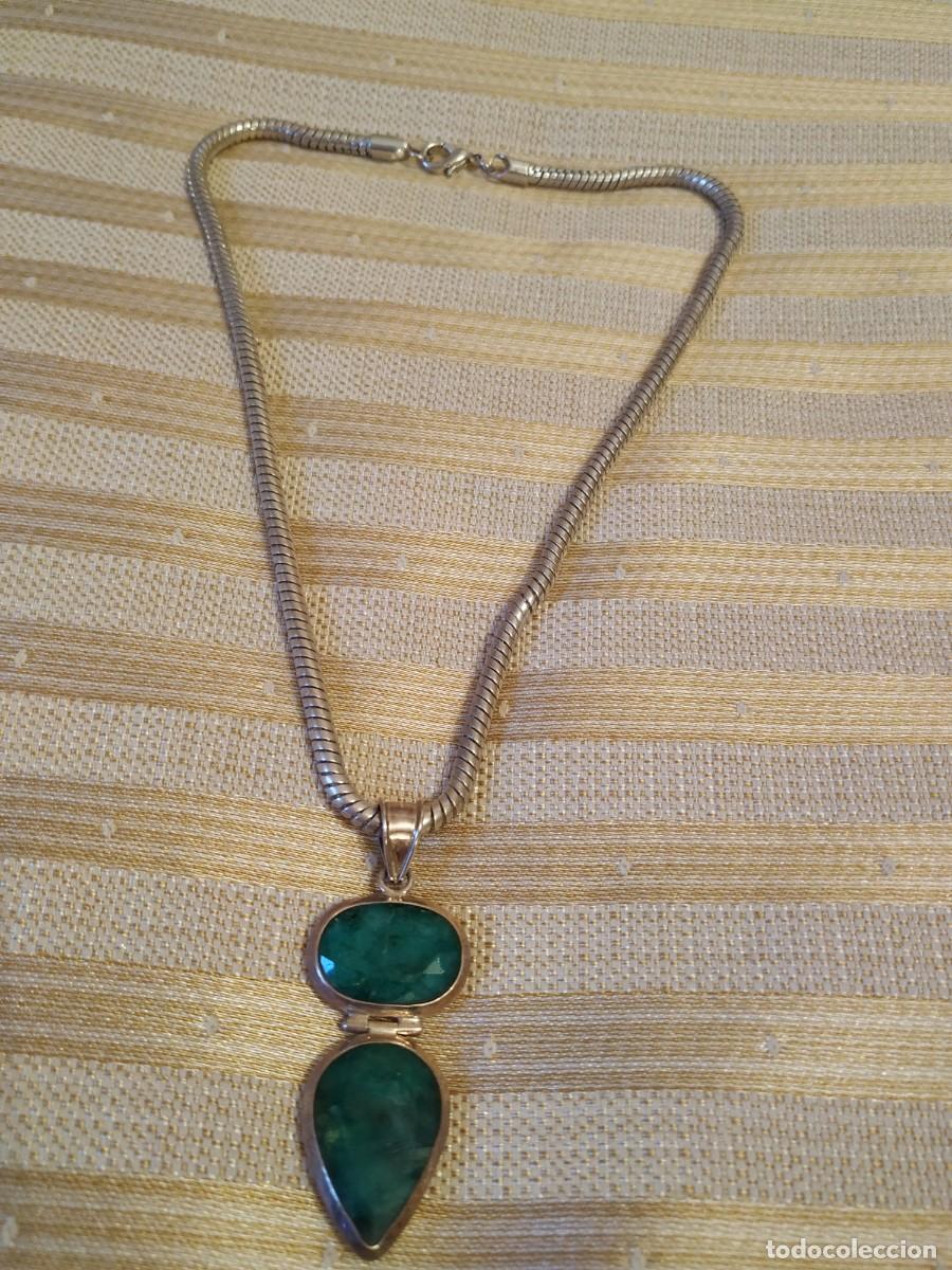 Joyeria: Colgante esmeralda de la india - Foto 2