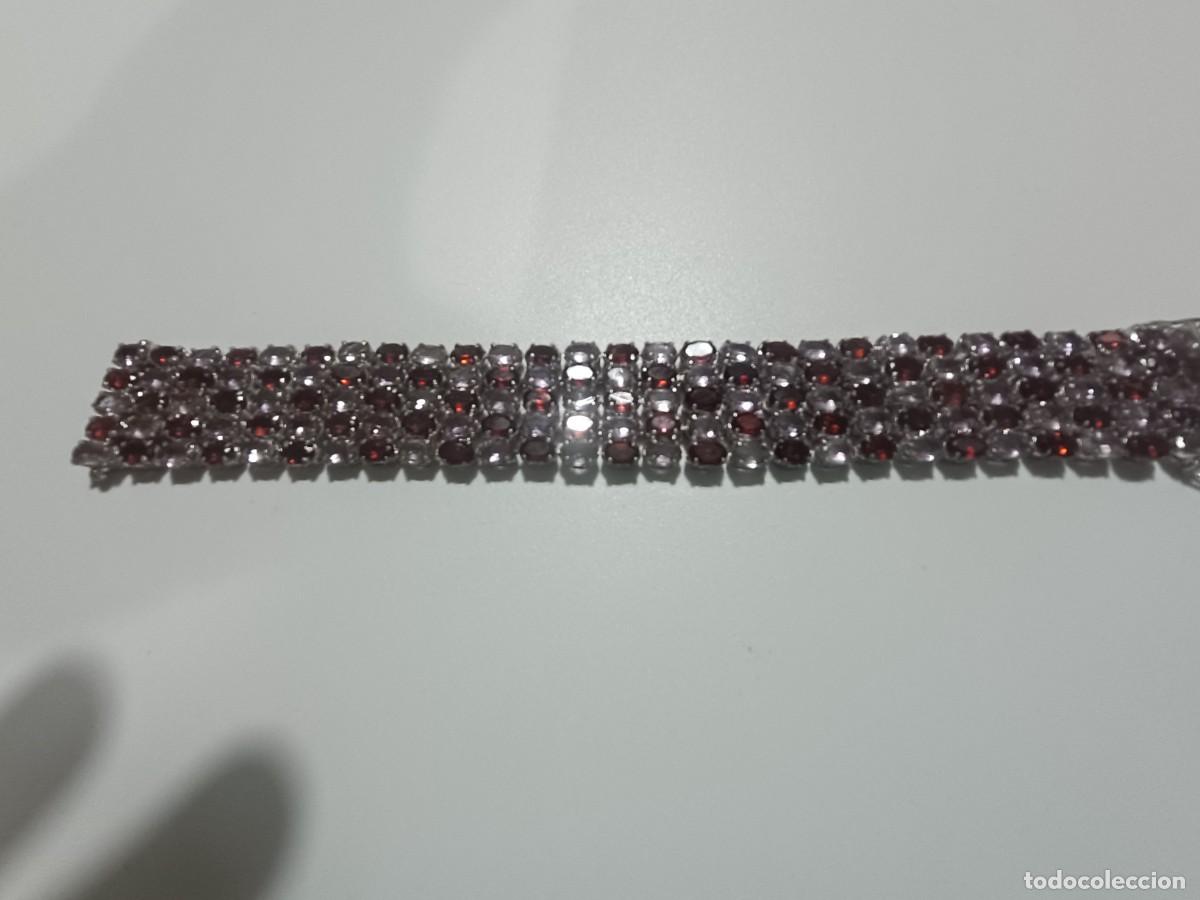 Joyeria: Pulsera de plata con amatista y granates - Foto 13
