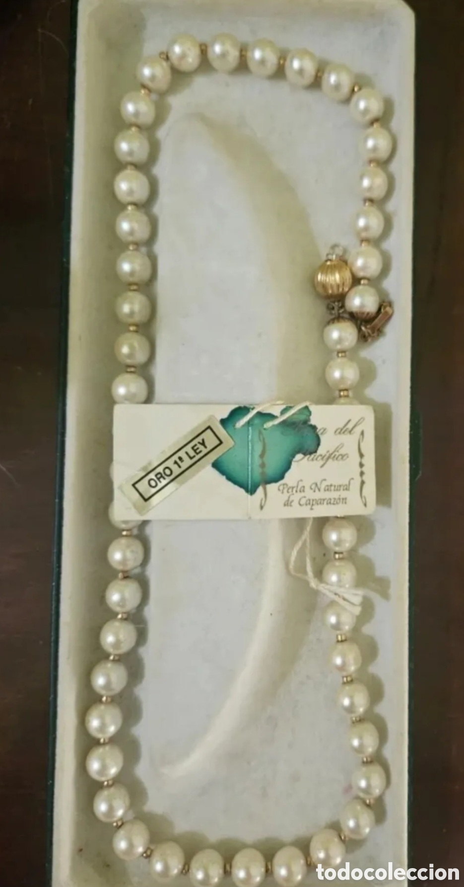 Joalharia: Collar de perlas del pac&iacute;fico.