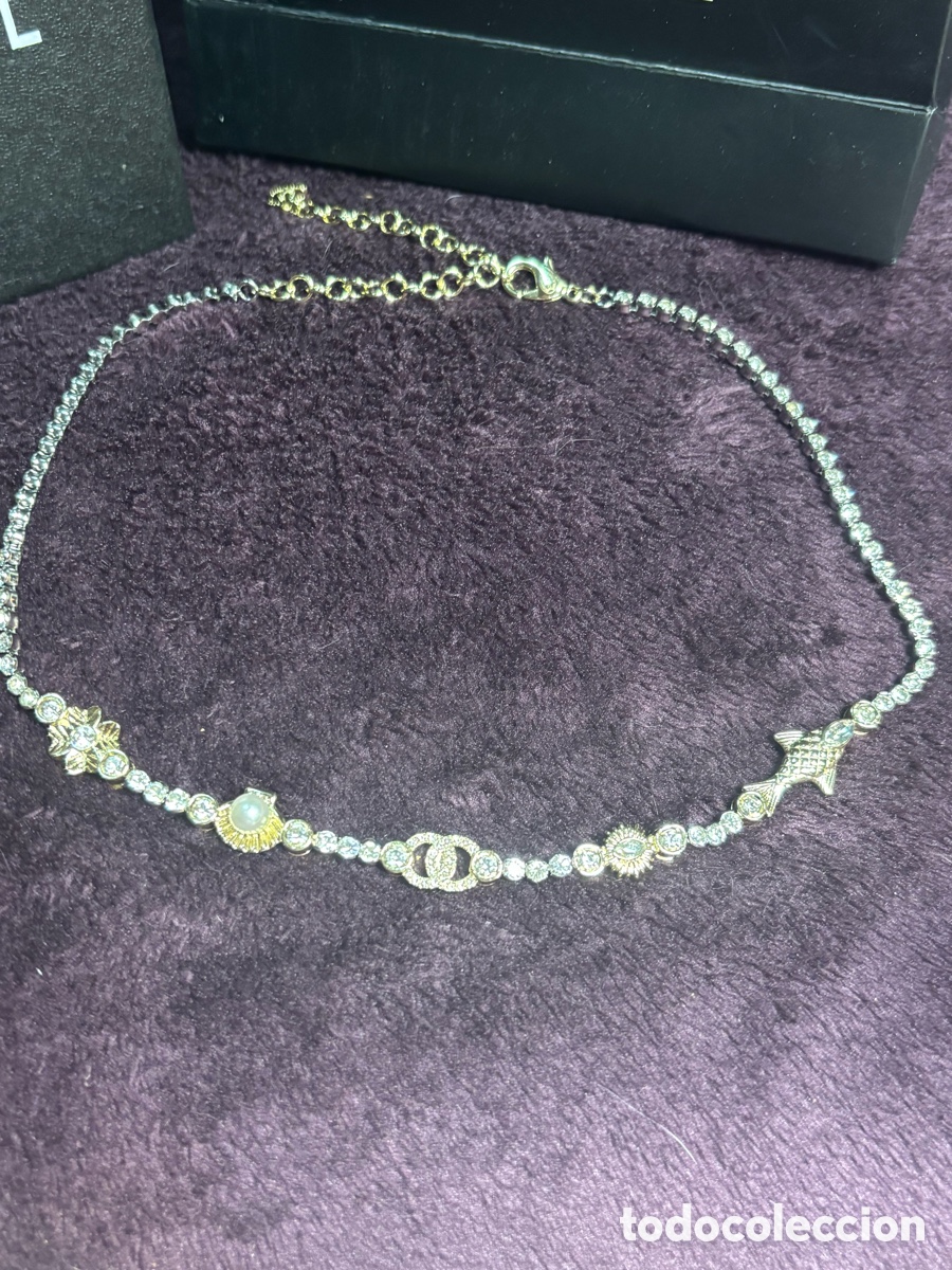 Joyeria: Gargantilla Chanel plateada - Foto 1