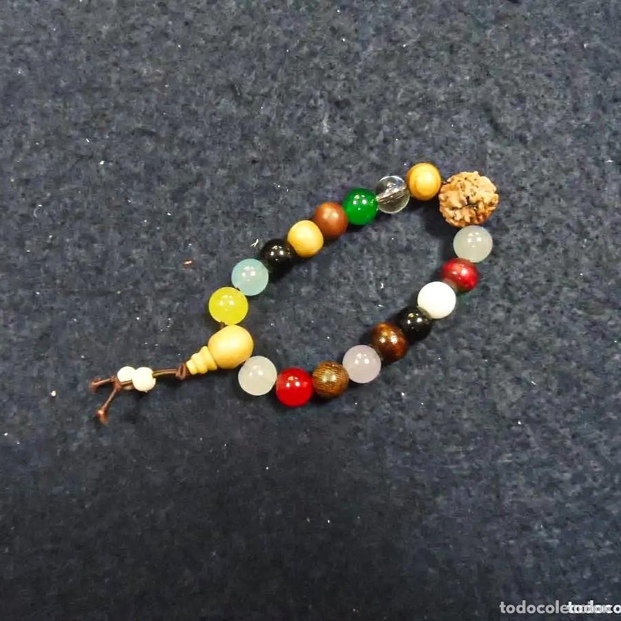Joyeria: PULSERA ELASTICA ROSARIO BOLAS 10 MM Y DIGETS - Foto 3