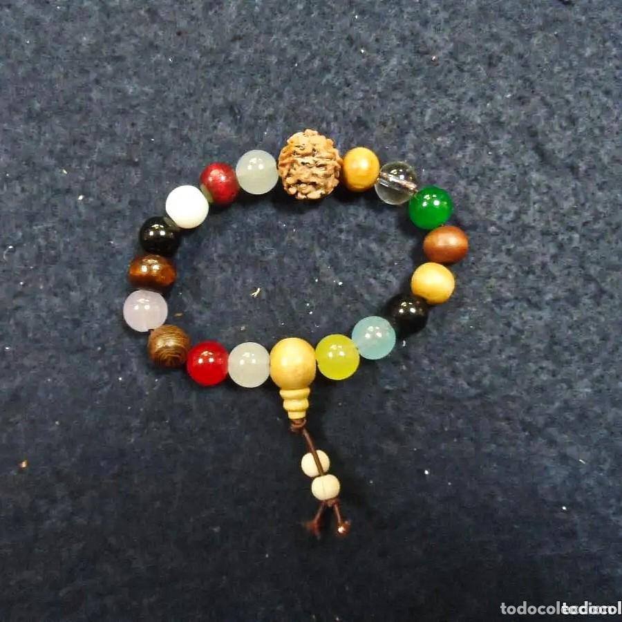 Joyeria: PULSERA ELASTICA ROSARIO BOLAS 10 MM Y DIGETS - Foto 4