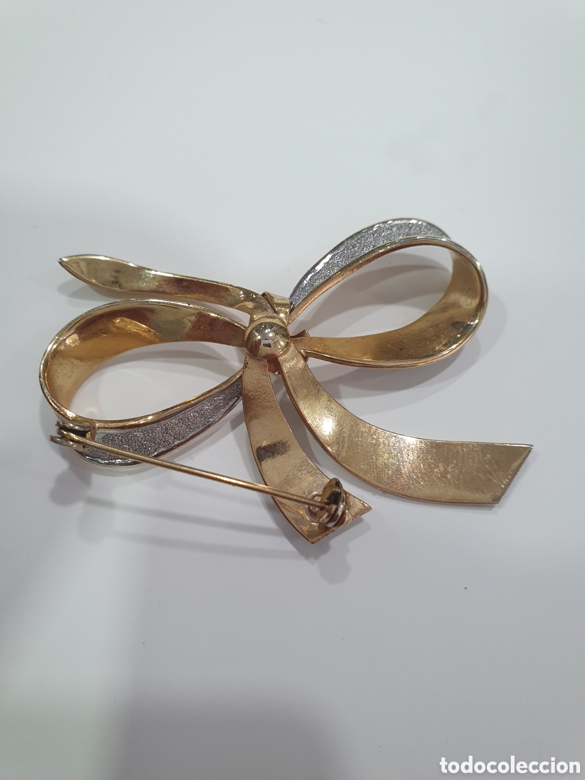 Joyeria: Broche vintage dorado. (L61) - Foto 2