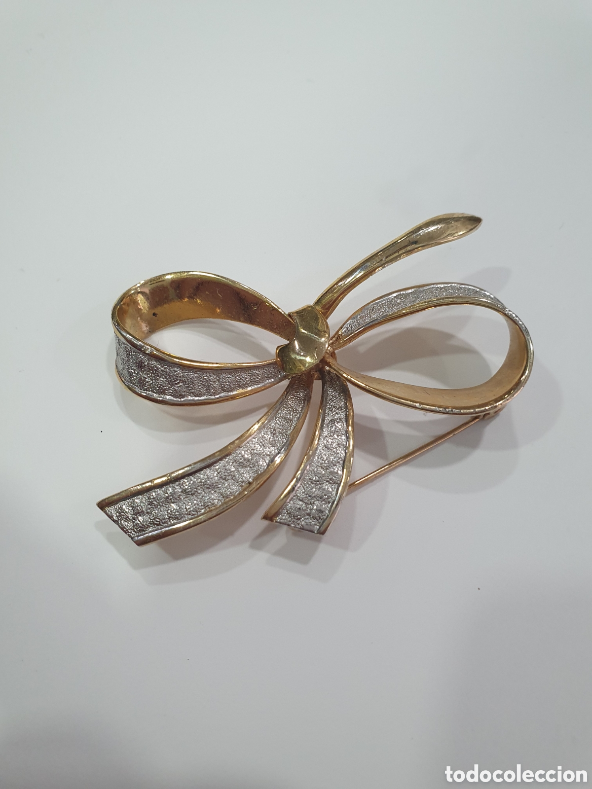 Joyeria: Broche vintage dorado. (L61) - Foto 1