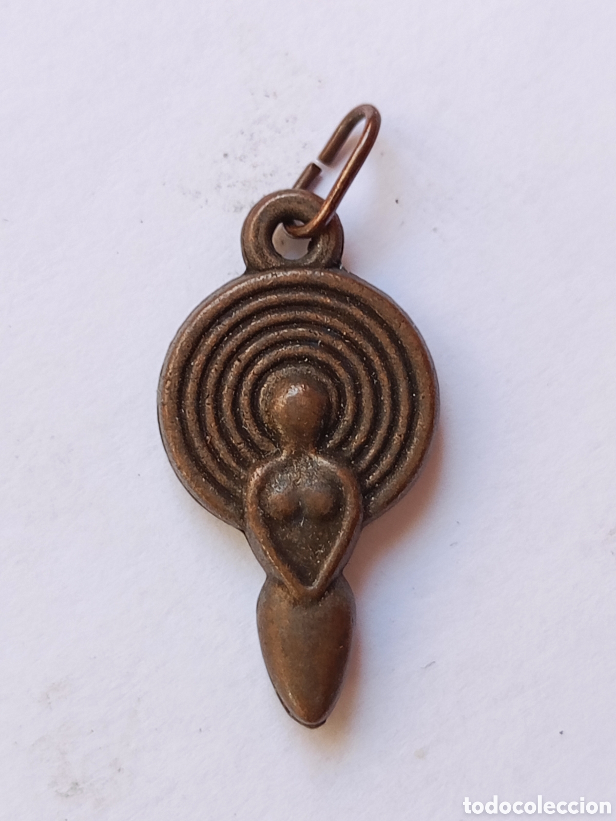 Jewelry: Colgante amuleto talism&aacute;n diosa de la serenidad