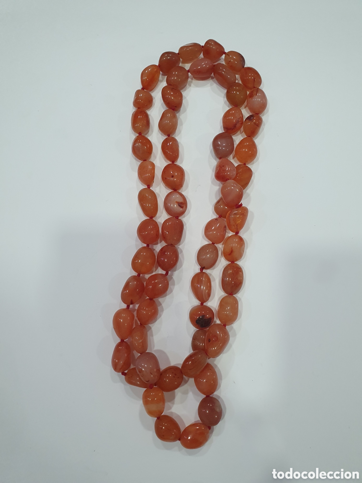 Joyeria: Antiguo collar de piedras naturales. (L61)