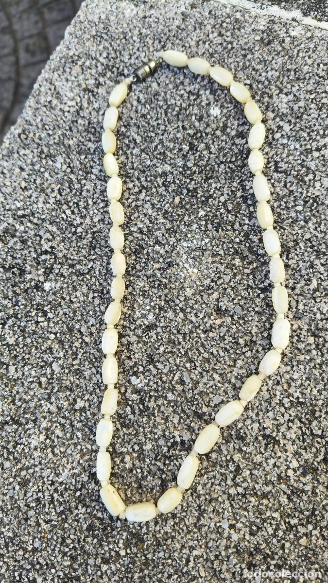 Jewelry: Collier vintage perle v&eacute;ritable et argent