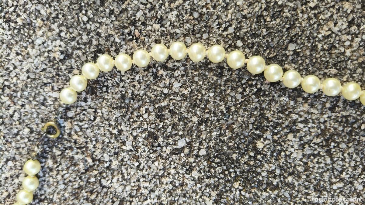 Jewelry: Collier vintage perle de culture 1960