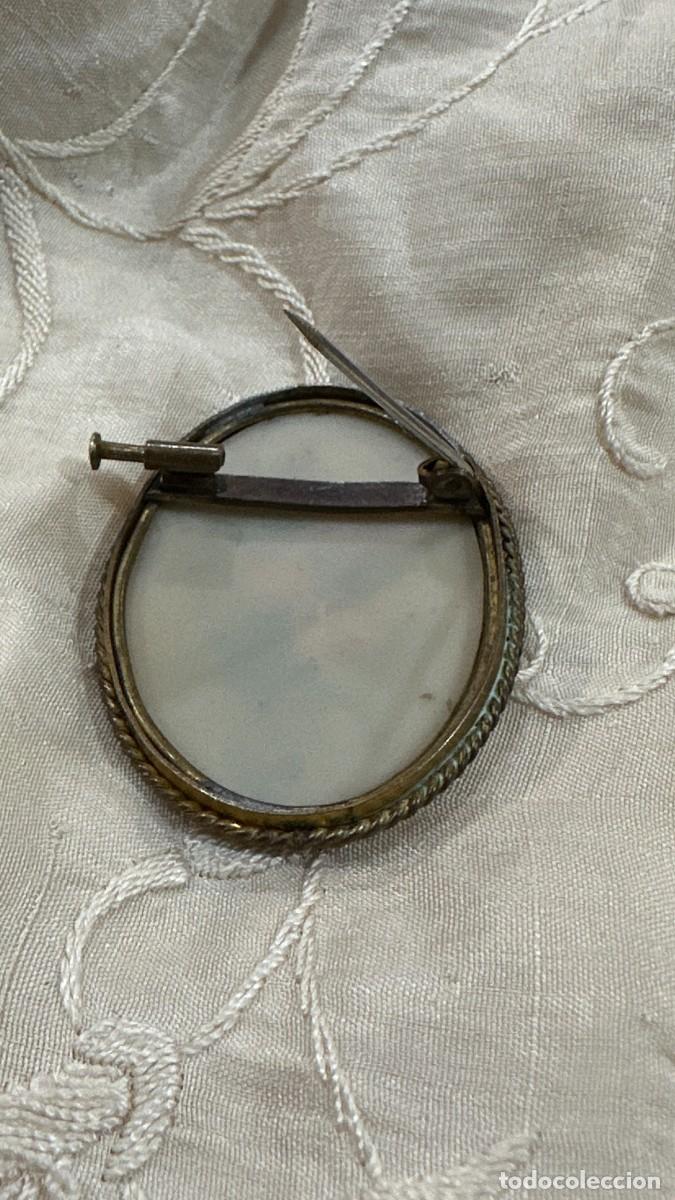Joyeria: Antiguo broche de porcelana - Foto 4
