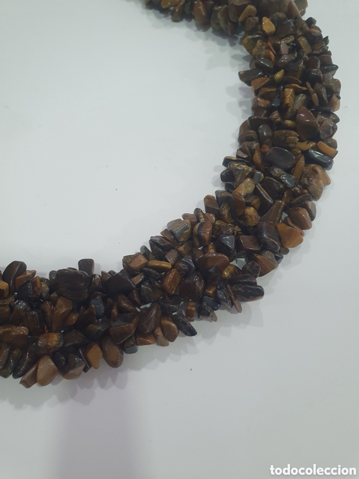 Joyeria: Gargantilla ojo de tigre. (L61) - Foto 2