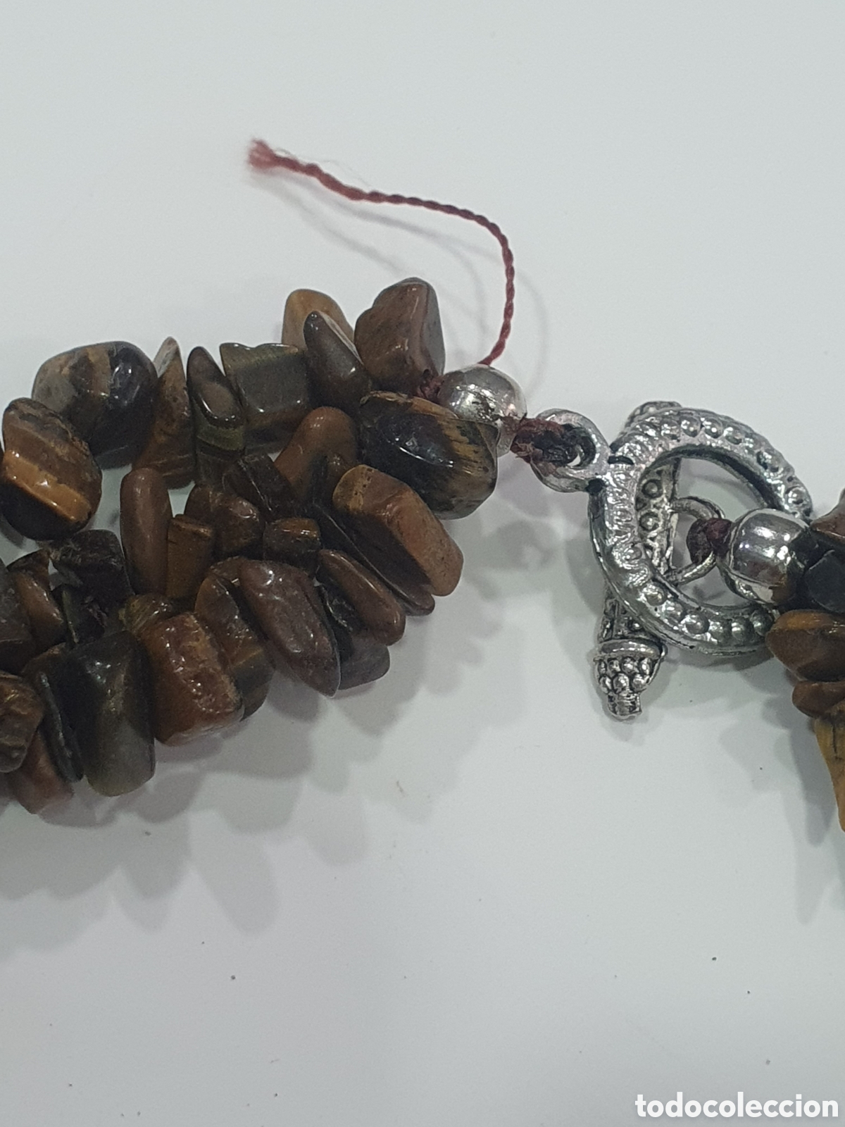 Joyeria: Gargantilla ojo de tigre. (L61) - Foto 3