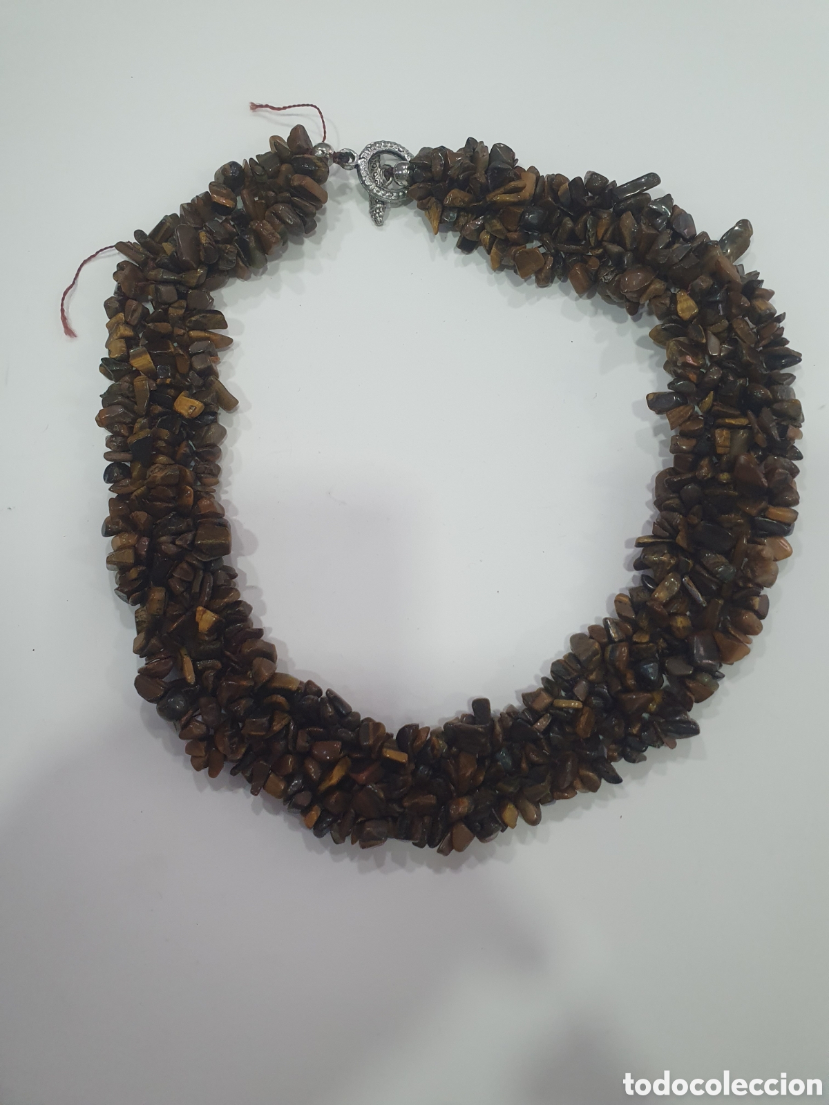 Joyeria: Gargantilla ojo de tigre. (L61) - Foto 1