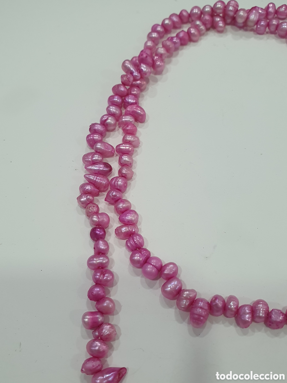 Joyeria: Collar perlas rosas. (L61) - Foto 3