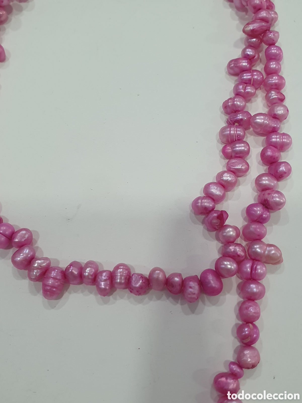 Joyeria: Collar perlas rosas. (L61) - Foto 4
