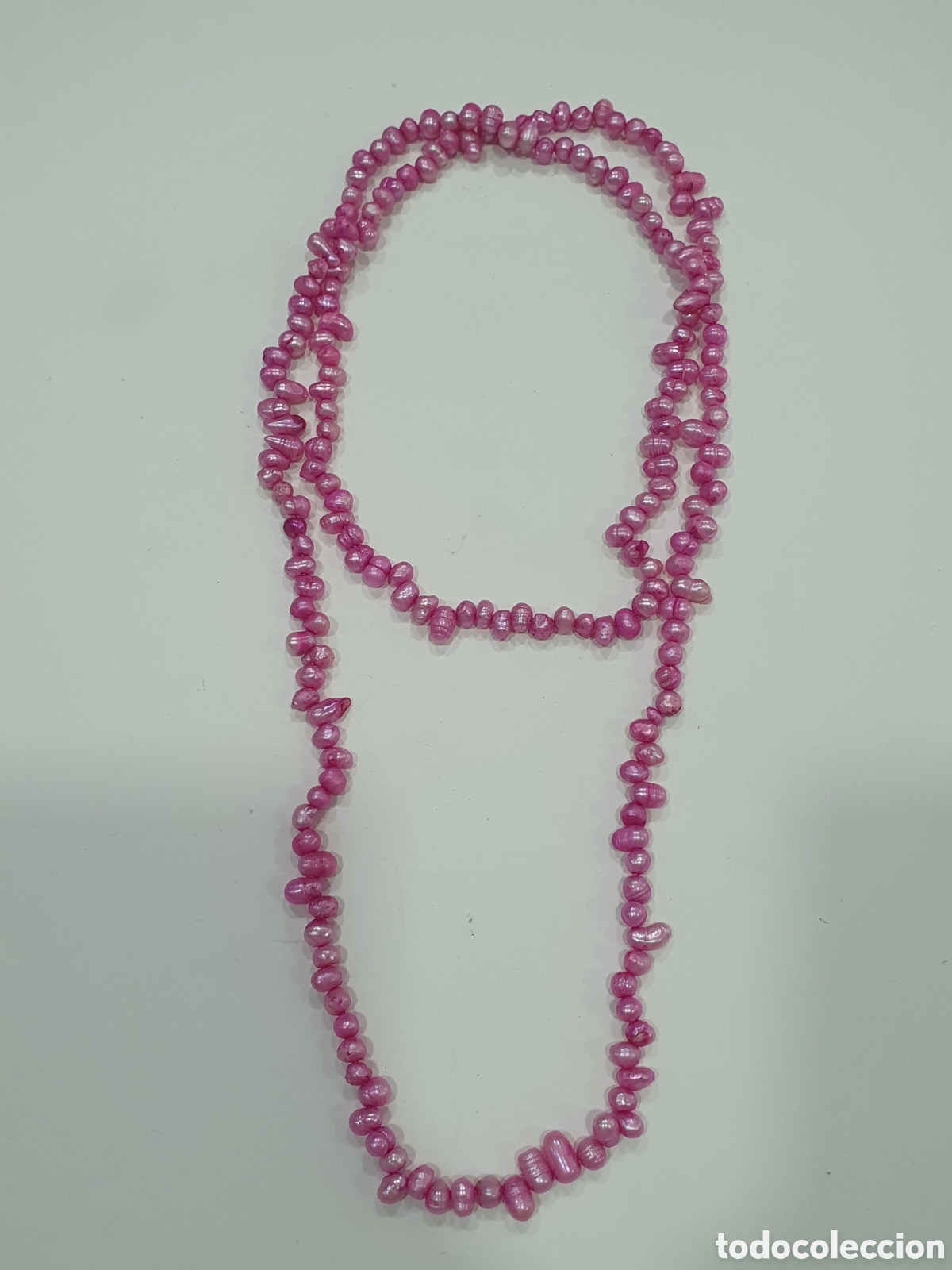 Joyeria: Collar perlas rosas. (L61) - Foto 1