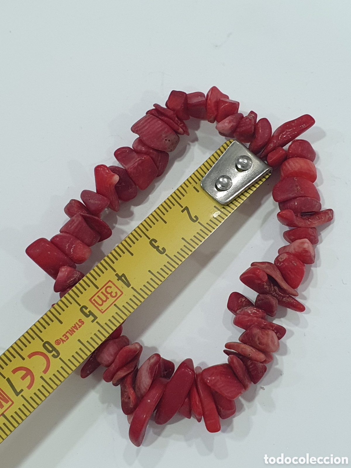 Joyeria: Pulsera en coral bamb&uacute;. (L57) - Foto 2