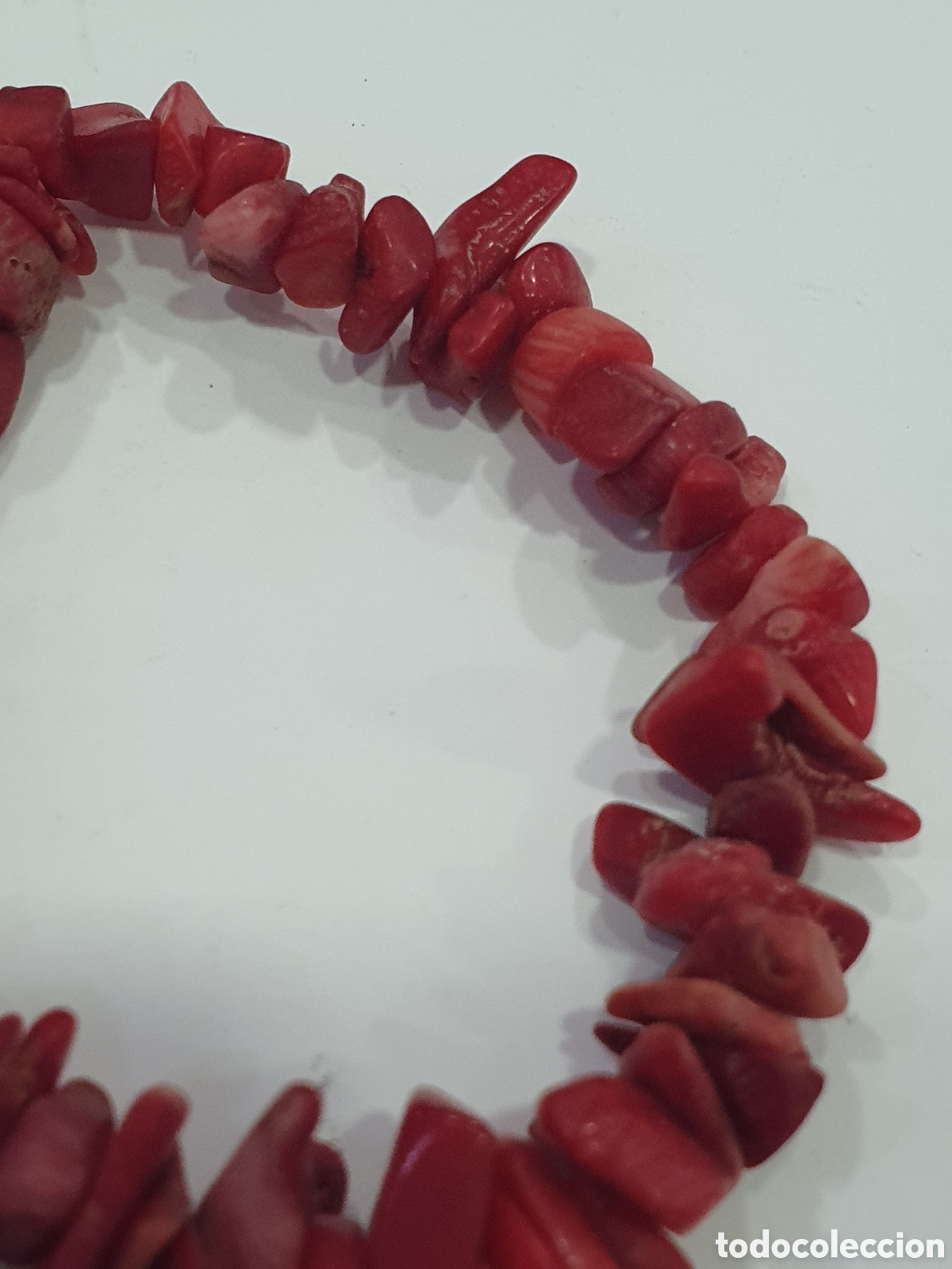 Joyeria: Pulsera en coral bamb&uacute;. (L57) - Foto 3