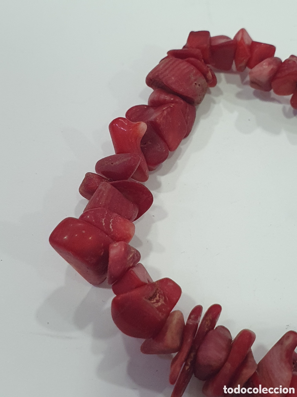 Joyeria: Pulsera en coral bamb&uacute;. (L57) - Foto 4