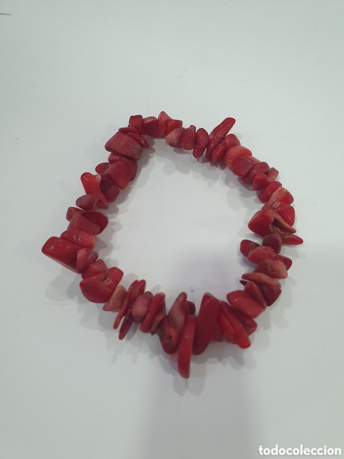Joyeria: Pulsera en coral bamb&uacute;. (L57) - Foto 1