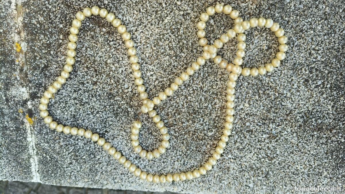 Jewelry: Collier vintage perle de culture 90 cm