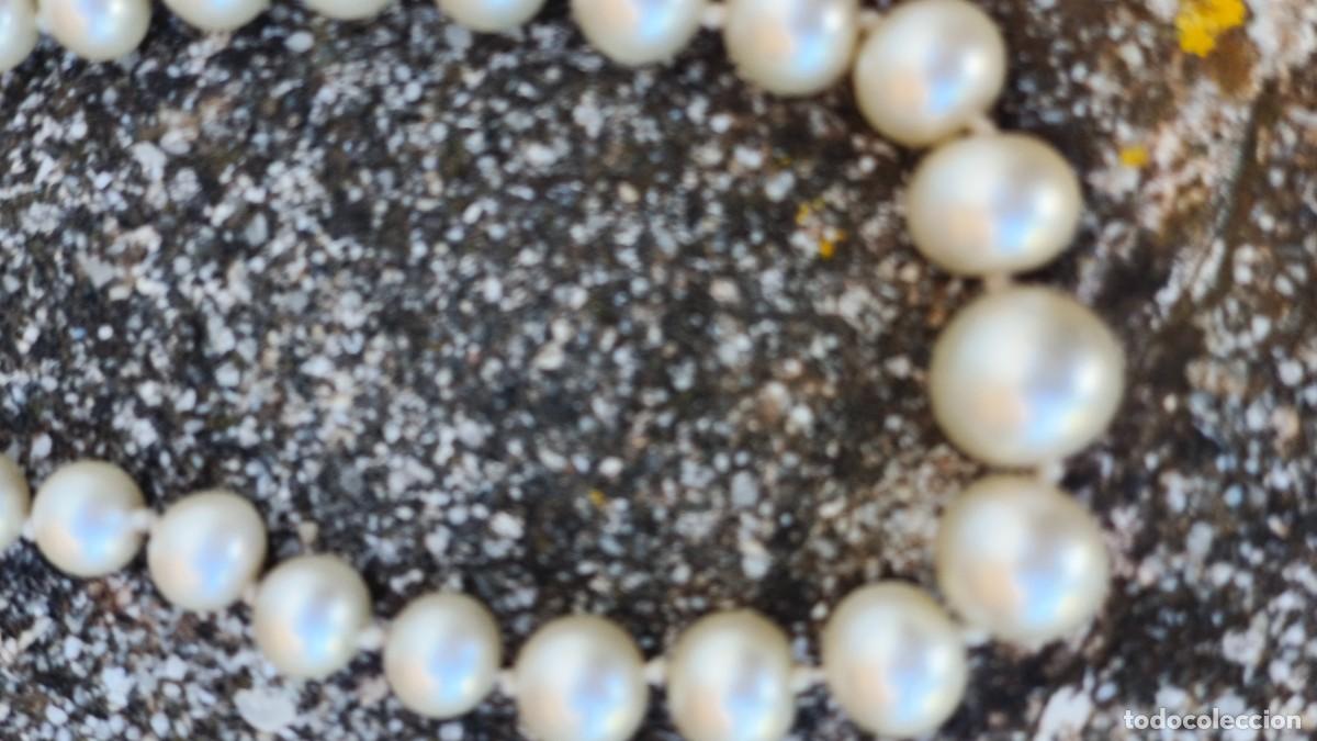 Jewelry: Collier vintage perle de culture 40 cm