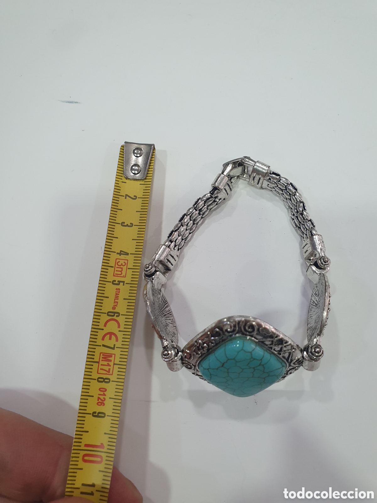 Joyeria: Pulsera con piedra azul. (L57) - Foto 3