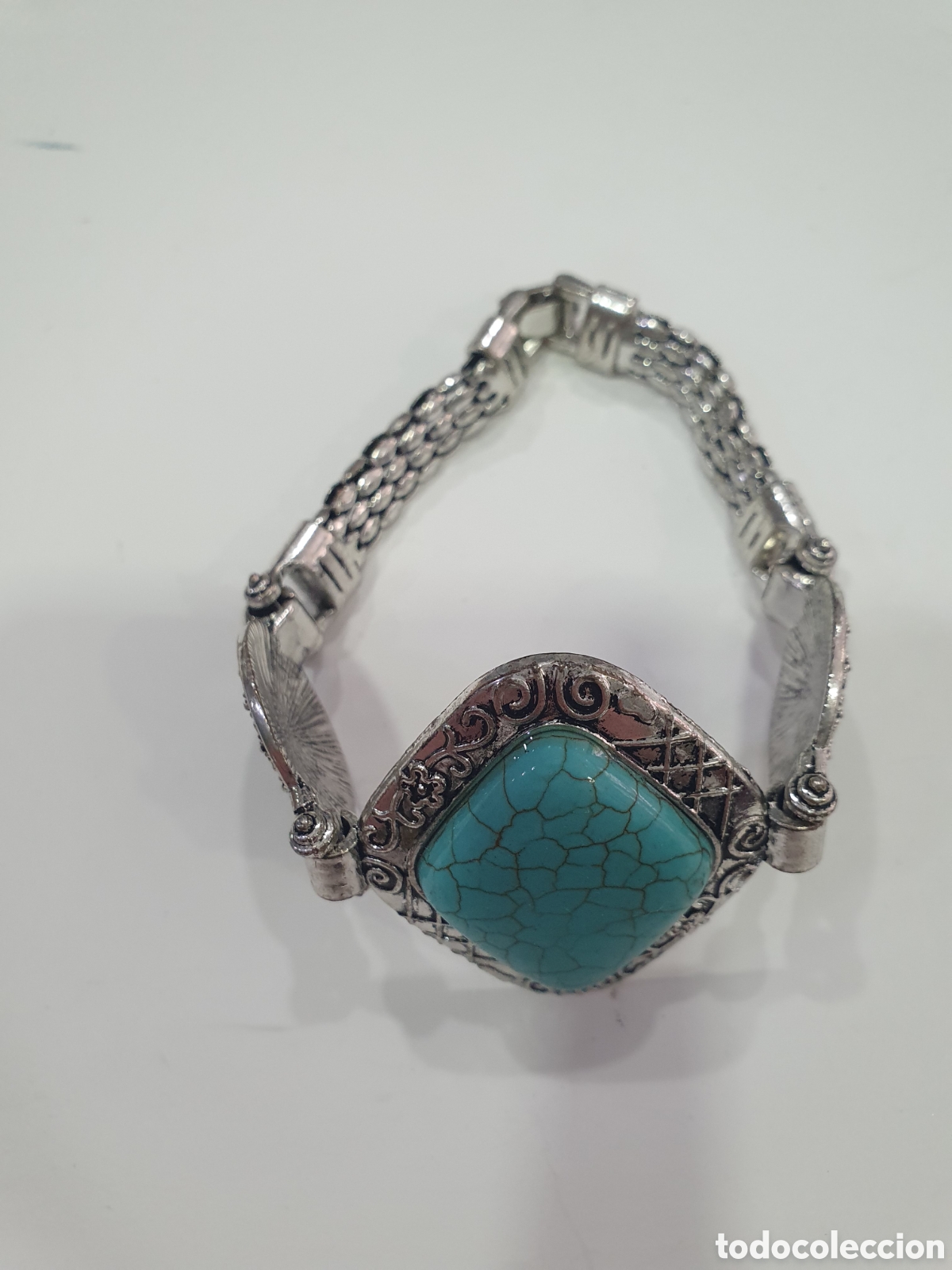 Joyeria: Pulsera con piedra azul. (L57) - Foto 4