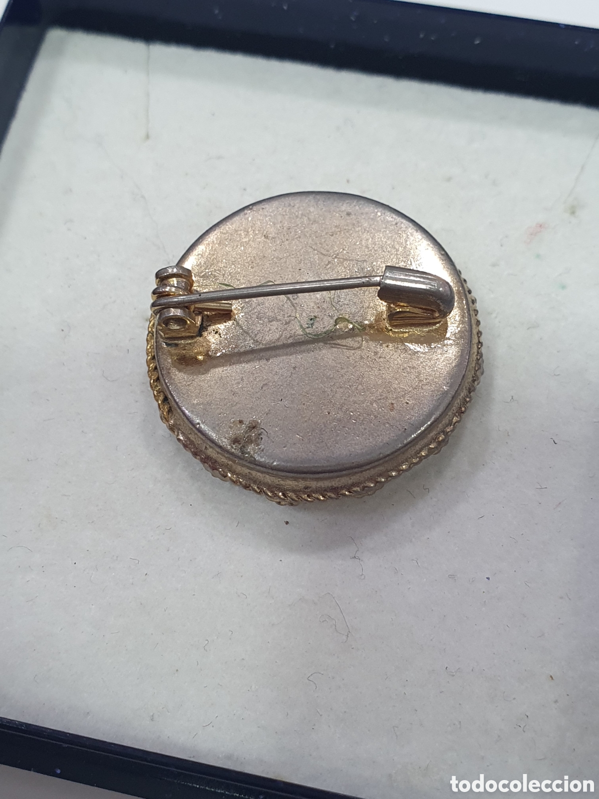 Joyeria: Broche dorado vintage. (L57) - Foto 2