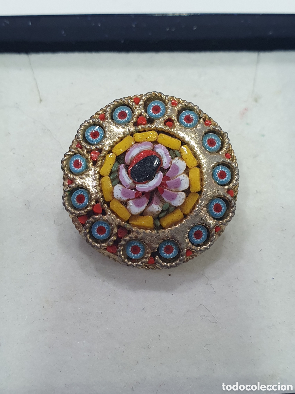 Joyeria: Broche dorado vintage. (L57) - Foto 1