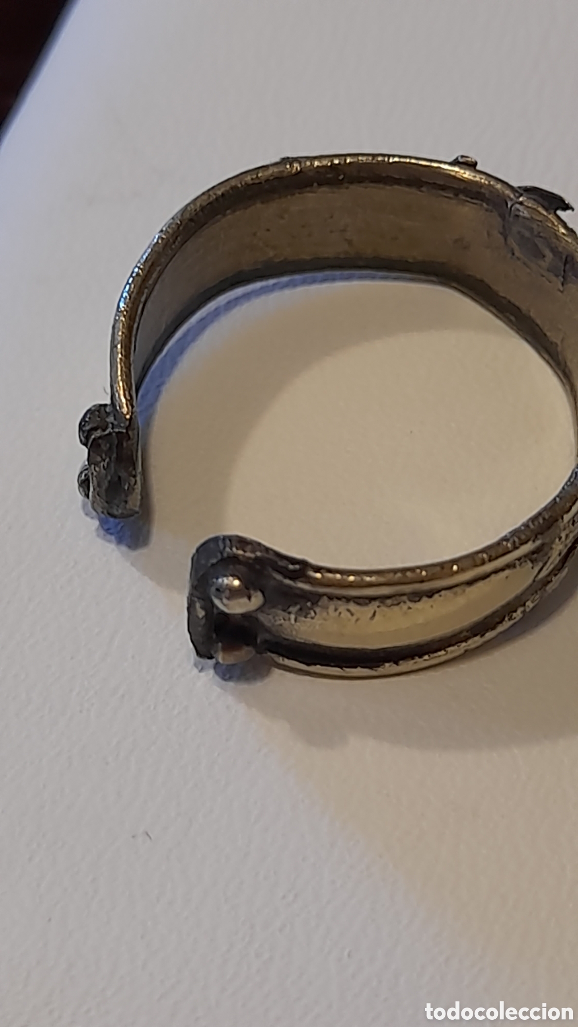 Joyeria: Anillo bronce,artesan&iacute;a nepali. - Foto 3