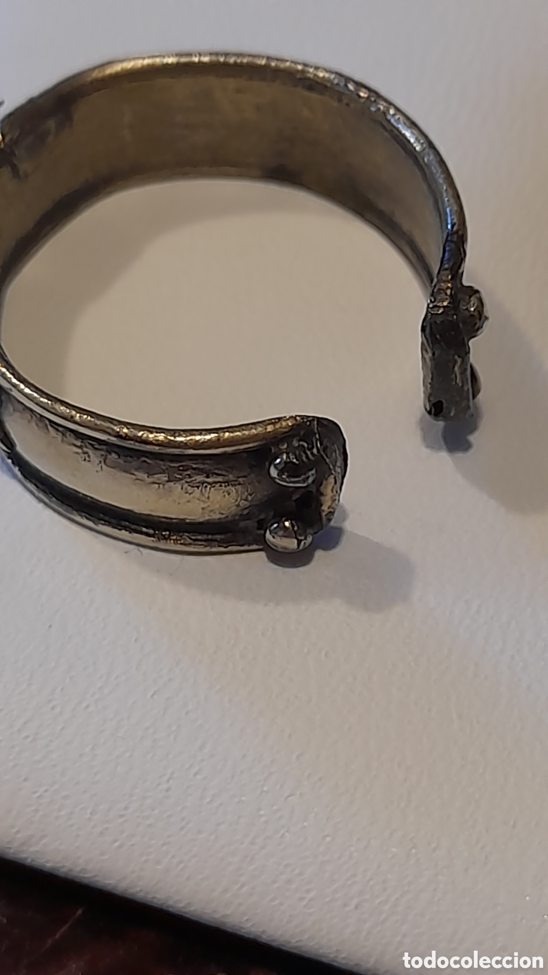 Joyeria: Anillo bronce,artesan&iacute;a nepali. - Foto 4
