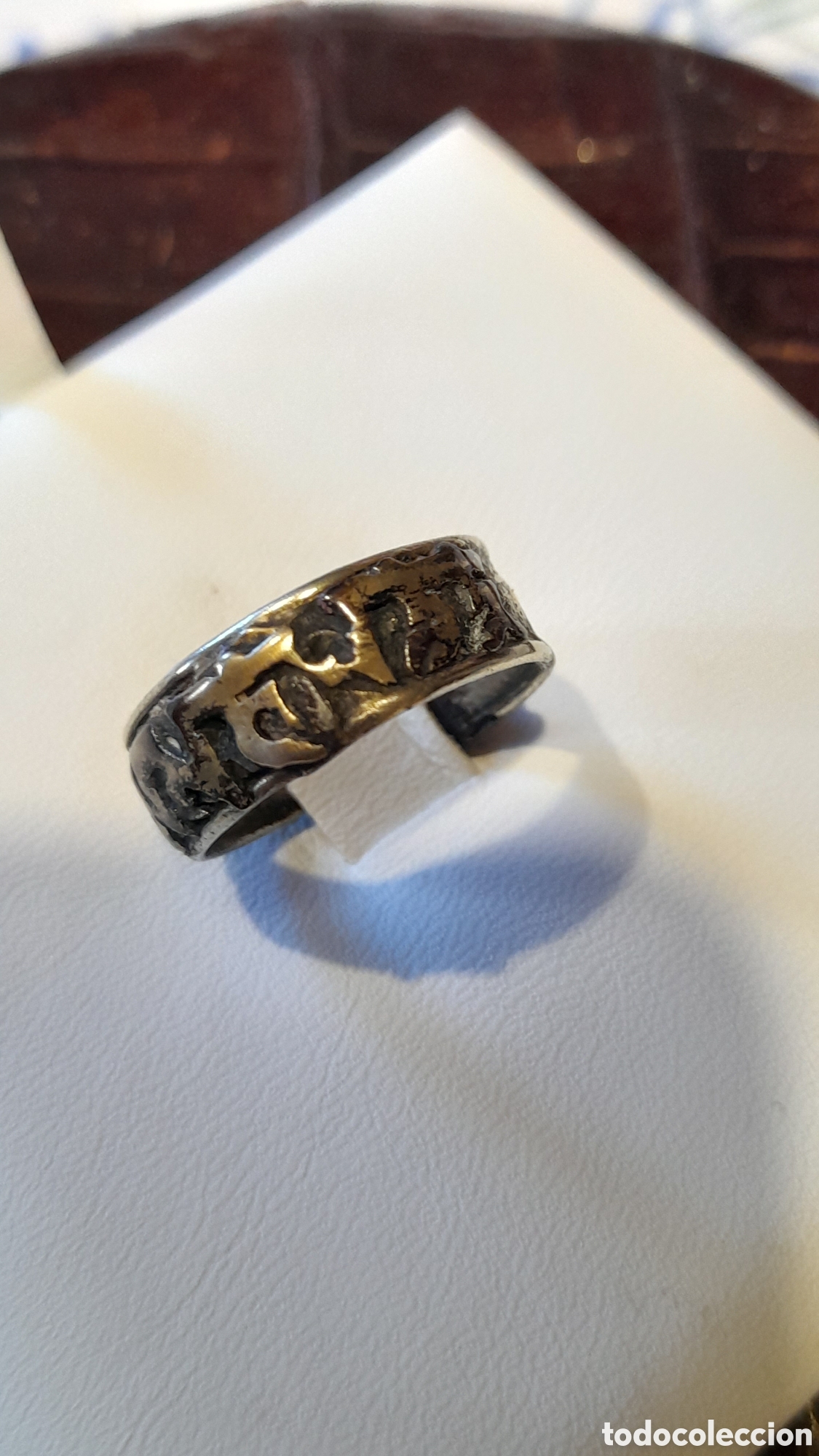 Joyeria: Anillo bronce,artesan&iacute;a nepali. - Foto 1