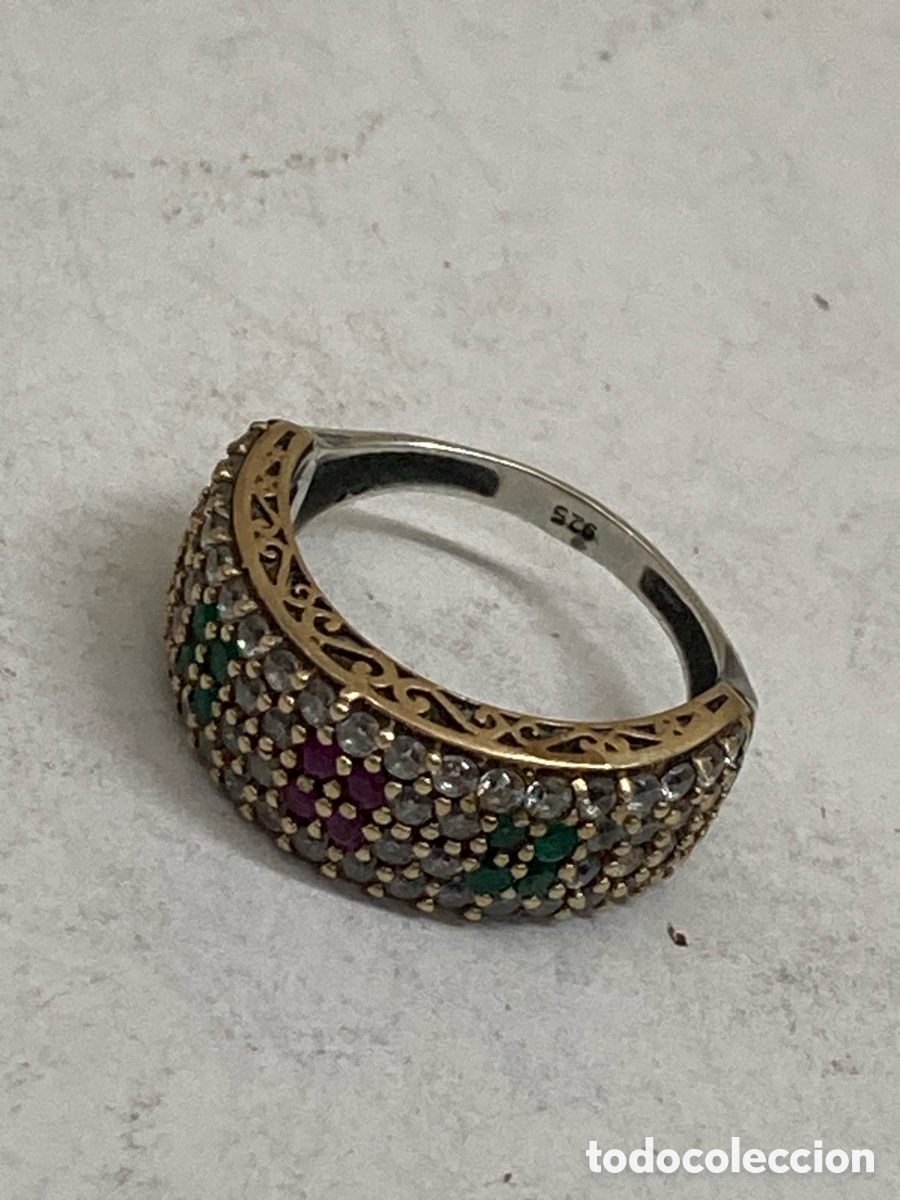 Joaillerie: Anillo de plata S445