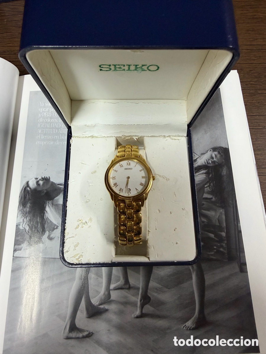 Joyeria: Reloj Seiko Mujer Dorado - Foto 1