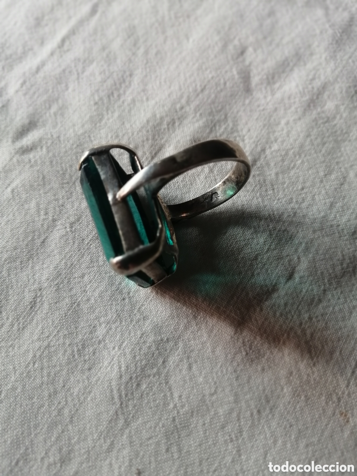 Joyeria: Espectacular anillo de plata y berilo - Foto 5