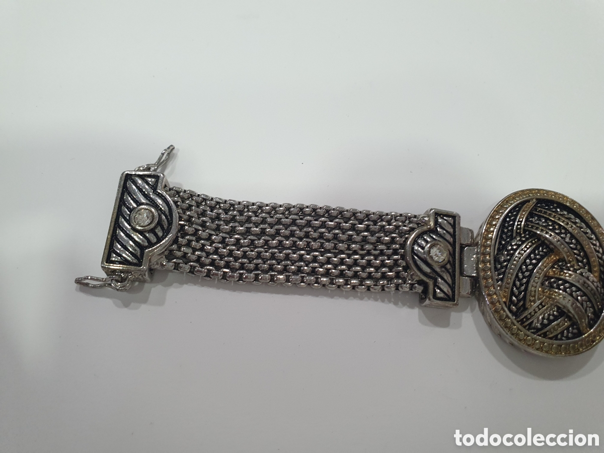 Joyeria: Pulsera brazalete de metal. (L127) - Foto 3