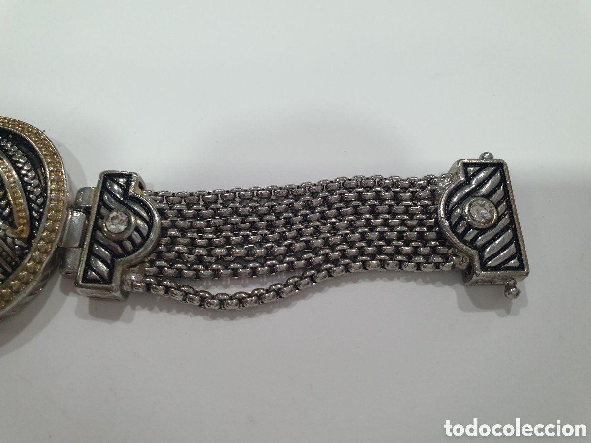 Joyeria: Pulsera brazalete de metal. (L127) - Foto 4
