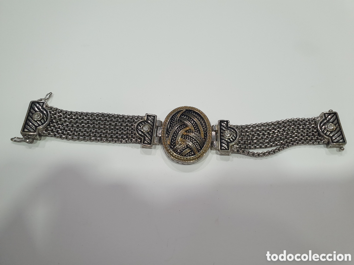 Joyeria: Pulsera brazalete de metal. (L127) - Foto 1