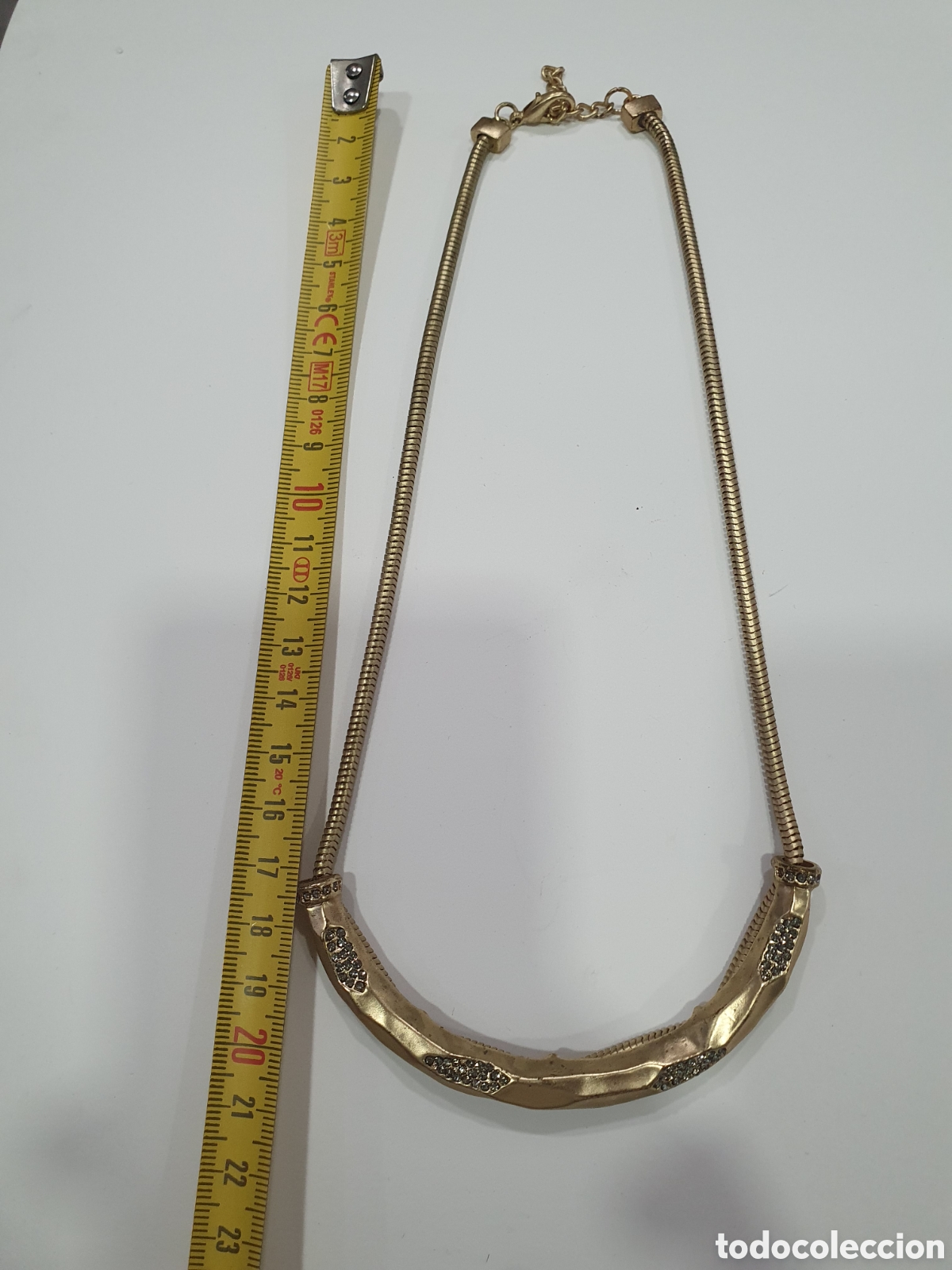 Joyeria: Gargantilla dorada. (L127) - Foto 3