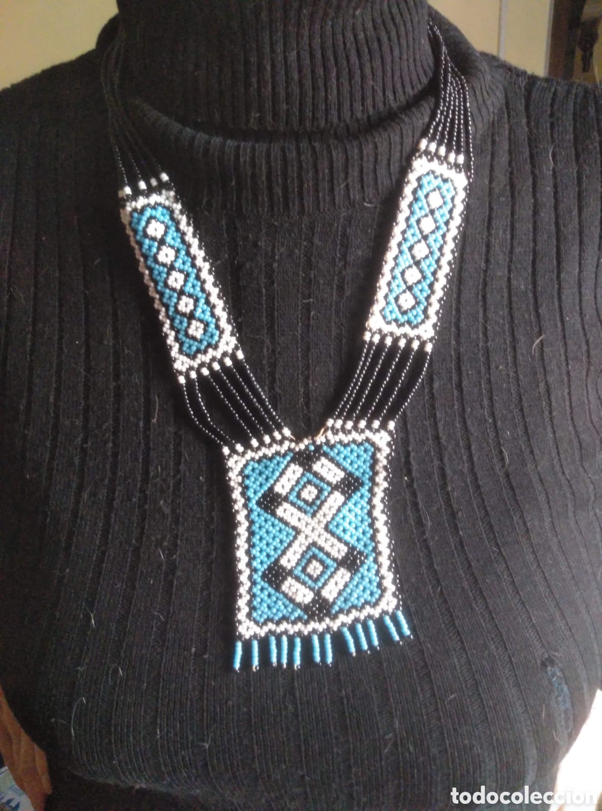 Joyeria: Collar artesanal de perlitas